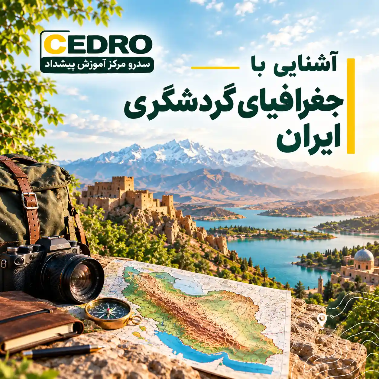آشنایی با جغرافیای گردشگری ایران